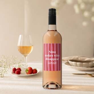 YourSurprise Wijn met bedrukt etiket - Oude Kaap - Rosé
