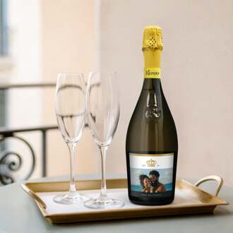 YourSurprise Wijn met bedrukt etiket - Riondo Prosecco Spumante