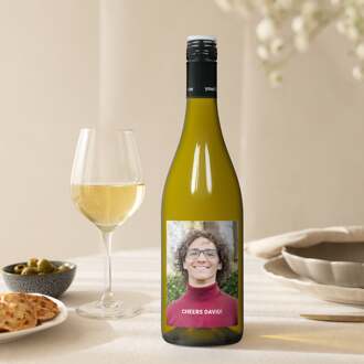 YourSurprise Wijnpakket met etiket - Luc Pirlet - Merlot en Chardonnay