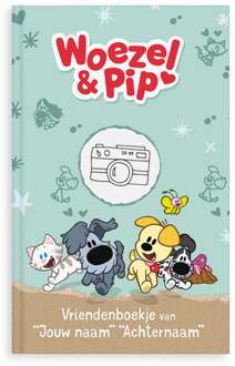 YourSurprise Woezel & Pip vriendenboekje met naam en foto - Hardcover
