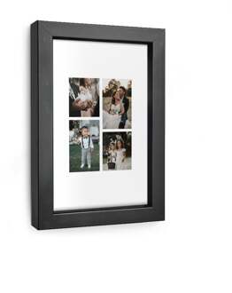 YourSurprise Zwarte lijst met gepersonaliseerde fotoafdruk - 10x15