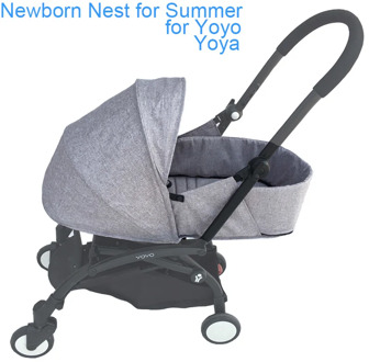 Yoya Baby Stroller Accessories Summer newborn nest sleeping basket for Babyzen Yoyo