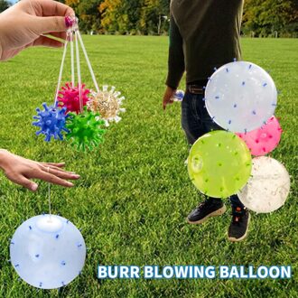 Yoyo Speelgoed Opblaasbare Bobo Bal Burr Blazen Ballon En Bounce Bal Opblaasbare Speelgoed Outdoor Funny Yoyo Speelgoed Voor Kids