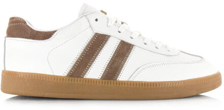 Yoyo white/lever lage sneakers dames - maat 37 Wit