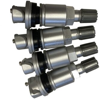 Yplhqz 4 Stuks Bandenspanningscontrolesysteem Sensor Ventiel Reparatie Kit Tpms Bandventielen Voor Land Rover legering Buis