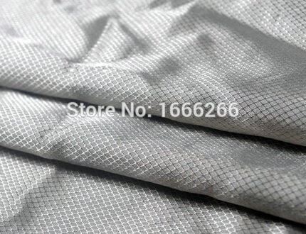 YSILVER84 # 100% zilver fiber stof/stralingsbescherming zilver stof/geleidende zilveren stof