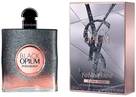 YSL Black Opium Floral Shock 90 ml - Eau de Parfum - Damesparfum
