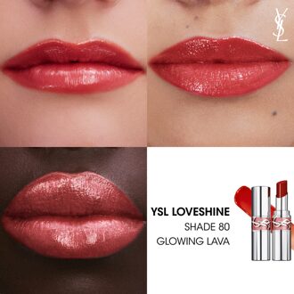 YSL Yves Saint Laurent Loveshine Lipstick 3,2ml (Verschillende Tinten) - 80 Glowing Guava