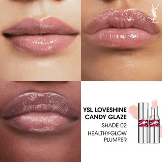 YSL Yves Saint Laurent Rouge Volupte Candy Lip Gloss 3.2ml (Various Shades) - Glaze 02