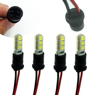 YSY 4 stks/partij LED T10 W5W Soft lamphouder adapters kabel LED Lamp Connector Socket
