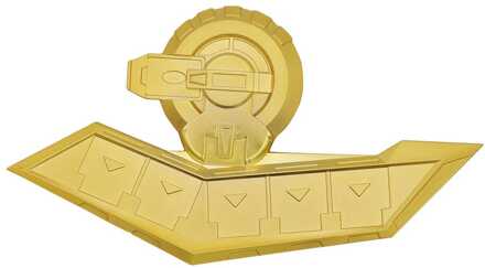 Yu-Gi-Oh! 24K Gold Plated Duel Disk Mini Replica 18 cm