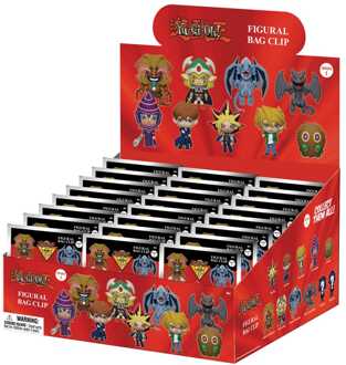 Yu-Gi-Oh 3D PVC Bag Clips Series 1 Display (24)