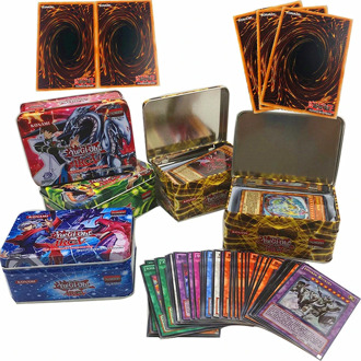 YU GI OH 41PCS Iron box No repetition with flash card English card Yugi Muto FULL Edition Collection Card Kids Toy Gift