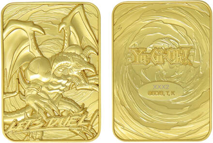 Yu-Gi-Oh! Limited Edition 24K Gold Plated Collectible - B. Skull Dragon