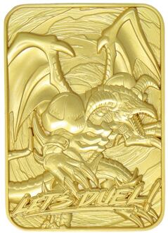 Yu-Gi-Oh! Limited Edition 24K Gold Plated Collectible - B. Skull Dragon