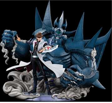 Yu-Gi-Oh! Statue Seto Kaiba & Obelisk the Tormentor 50 cm