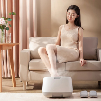 YUANX Steam Foot Bath Foot Bath Foot Bath Automatic Constant Temperature Massage Heated Household Footbath