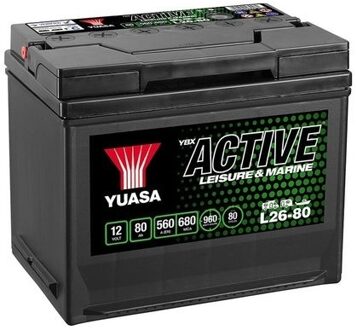Yuasa Accu L26-80 80 Ah L2680