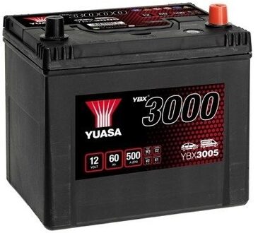 Yuasa Accu YBX3005 60 Ah YBX3005