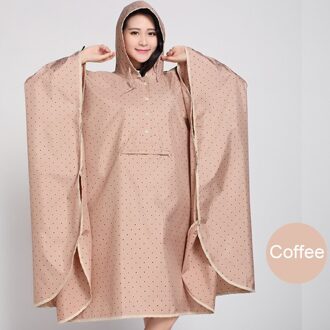Yuding Regenjas Vrouwen Wandelen Polyester Poncho Fiets Regenkleding Vrouwen Capes en Poncho Overigen