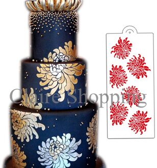 Yueyue Sugarcraft Spidermum cake kant stencils cake decorating gereedschappen cakevorm bruidstaart decoratie fondant gereedschap