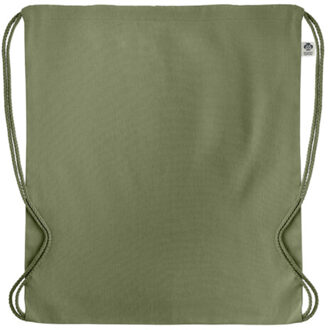 Yuki biologisch katoenen koorddraagtas - maat One size Groen