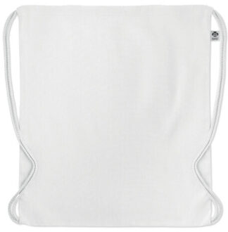 Yuki biologisch katoenen koorddraagtas - maat One size Wit