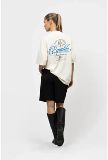 Yuki boxy tee 2.0 off Wit - M