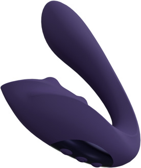 Yuki - Dual Motor G-Spot Vibrator met Massageballen - Paars