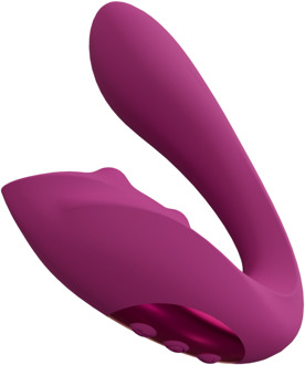 Yuki - Dual Motor G-Spot Vibrator met Masserende Parels - Roze
