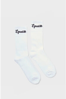 Yuki socks 3 pack Wit - One size