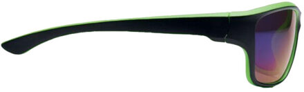 Yuma uv gespiegelde sportzonnebril Groen - One size