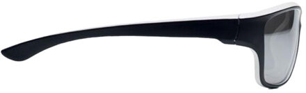 Yuma uv gespiegelde sportzonnebril Wit - One size
