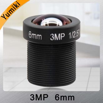 Yumiki 3.0 Megpixel M12 MTV 6mm 3MP HD CCTV Camera Lens IR HD Camera Lens Vaste Iris