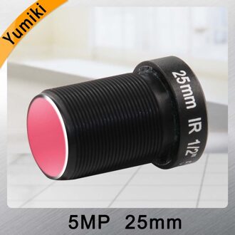 Yumiki HD 5.0 Megapixel Action Camera Lens 25mm M12 Lens IR Filter1/2 "voor Firefly Camera Lange afstand View