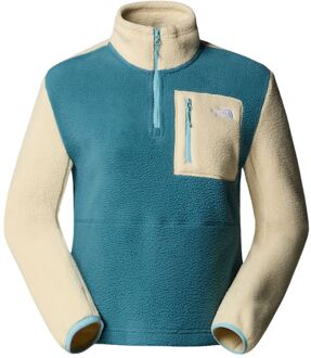 Yumiori 1/4 Zip Fleecetrui Dames Blauw - M