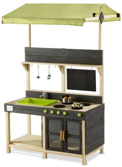 Yummy 300 houten speelgoed buitenkeuken - naturel Beige