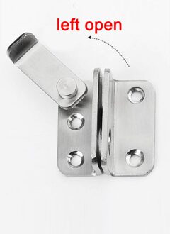 Yumore Rvs Deurslot Bouten Hasp Hardware Voor Thuis Hardware Gate Veiligheid Deur Bolt Klink Slot Met Schroeven links open