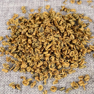 Yunnan Fengqing High Quality Yunnan Red Gold Conch Single Bud Black Tea Gold Bud Gongfu Black Tea