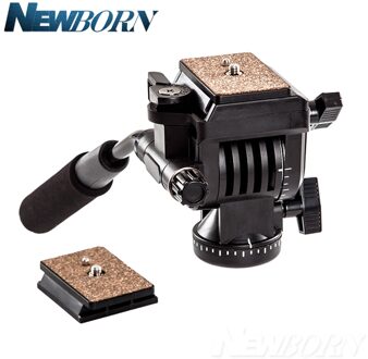 YUNTENG YT-950 950 360 Graden Hydraulische Druk Fluïdumtrek Statiefkop Voor DSLR DV Video Camera Schieten Filmen Slider Rail
