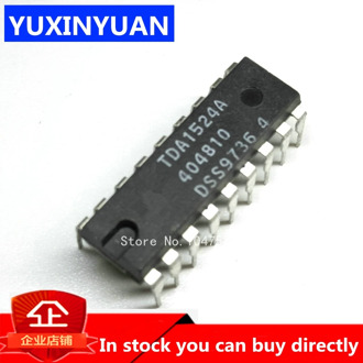 YUXINYUAN 5pcs/lot TDA1524A TDA1524 DIP18 Stereo-tone/volume control circuit Can be purchased directly
