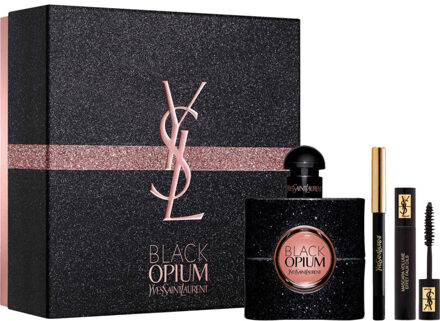 Yves saint laurent Black Opium cadeauset, 3-delig