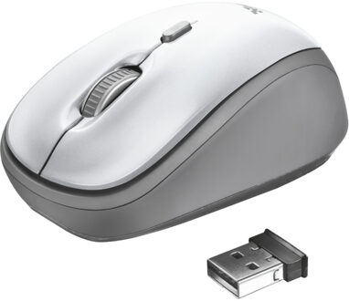 YVI WIRELESS MOUSE Muis Wit