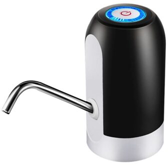 Yyomym Ketel Pomp Usb Oplaadbare Automatische Drinkwater Pomp Draagbare Elektrische Water Dispenser Ketel Schakelaar zwart