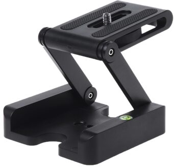 Z Flex Tilt Statief Hoofd Aluminium Vouwen Z Tilt Hoofd Quick Release Plaat Stand Mount Waterpas Voor Telefoons camera