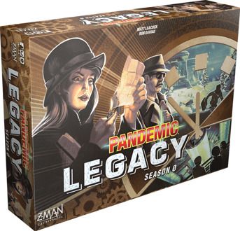 Z-Man Games bordspel Pandemic Legacy Seizoen 0 bruin (EN)