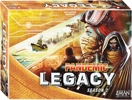 Z-Man Games Pandemic Legacy Season 2 Yellow - Engelstalig Bordspel