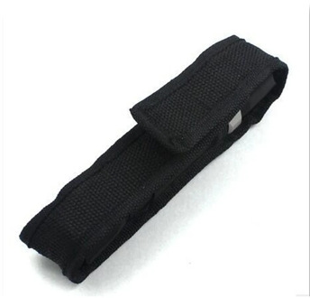 Z20 Waterproof Nylon Hunting LED Flashlight Bag Cover Hiking Camping Tool Bag Black Outdoor Sport Flashlight Pouch Holster Case