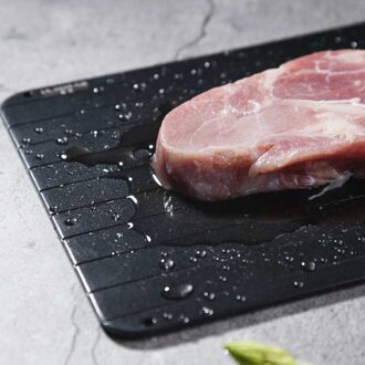 Z30 Snelle Ontdooien Lade/Plaat Ontdooien Plaat/Board/Lade Snelle Dooi Bevroren Vlees Vis Keuken Gadgets/gereedschap/Accessoires/Gemak 29.5x20.8x0.2cm