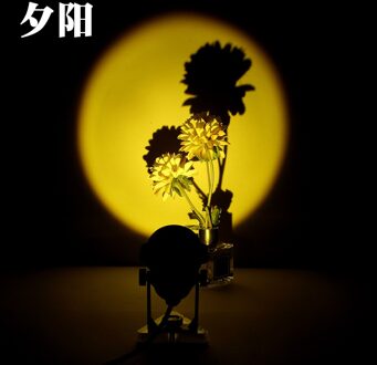 Z50 Sfeer Zonsondergang Projectie Led Nachtlampje Regenboog Zonsondergang Projector Lamp Voor Thuis Coffe Winkel Achtergrond Wanddecoratie Sunset